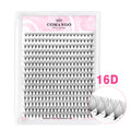 CoMango Wispy Pointy Base Premade Russian  Fans 3D 6D 10D 12D 14D 16D Lashes Extension 300 Fans False Mink Eyelashes