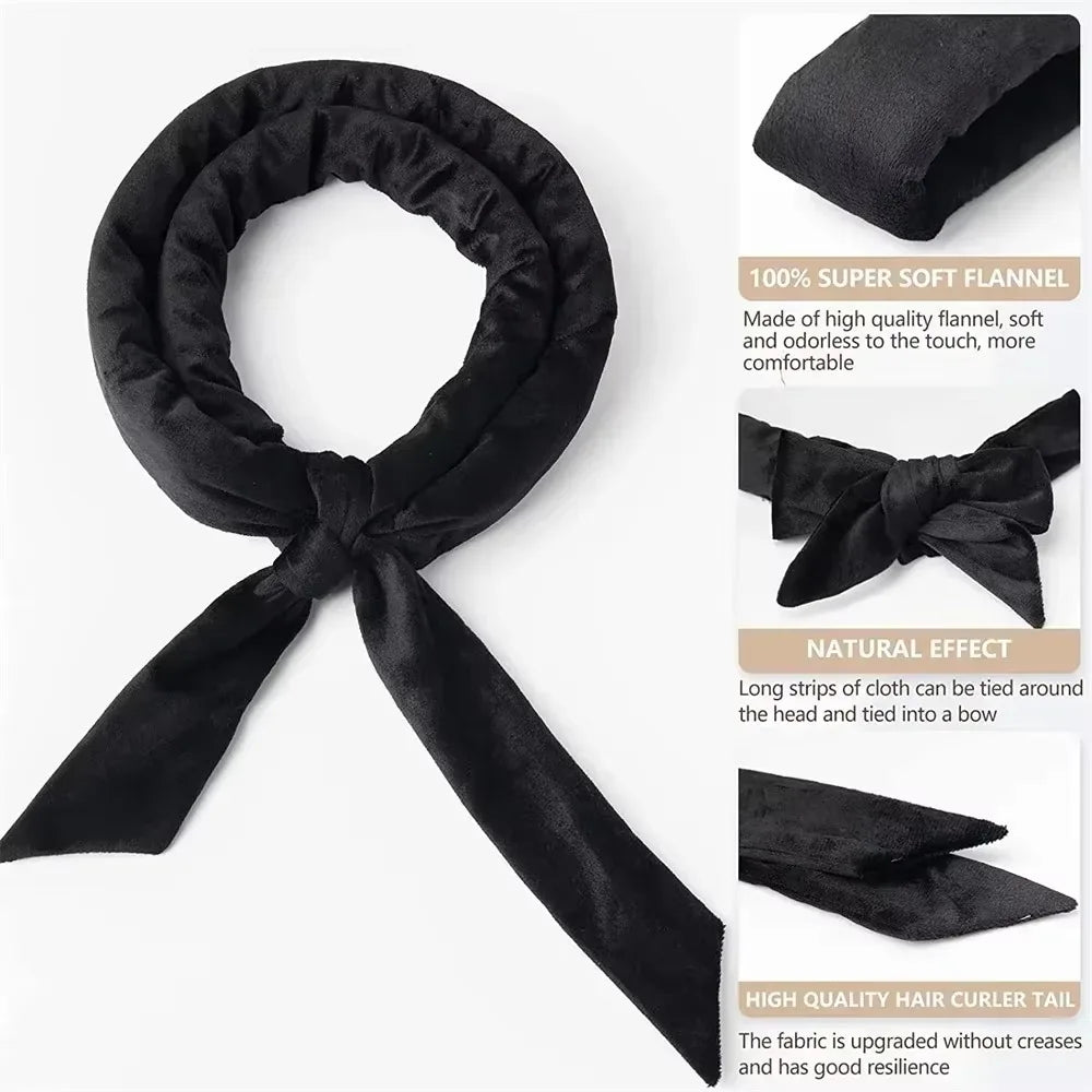 Heatless Curling Rod Headband Soft